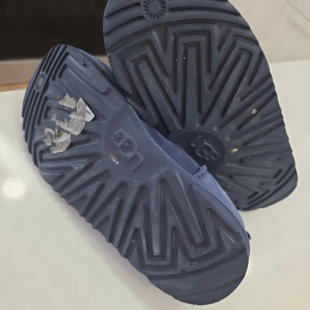 UGG Classic Ultra Mini Big Kids Suede Upper 1130750K Desert Blue EU37 Size 5